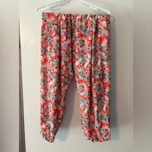 Parachute pants  patterned. Tag no longer on inside